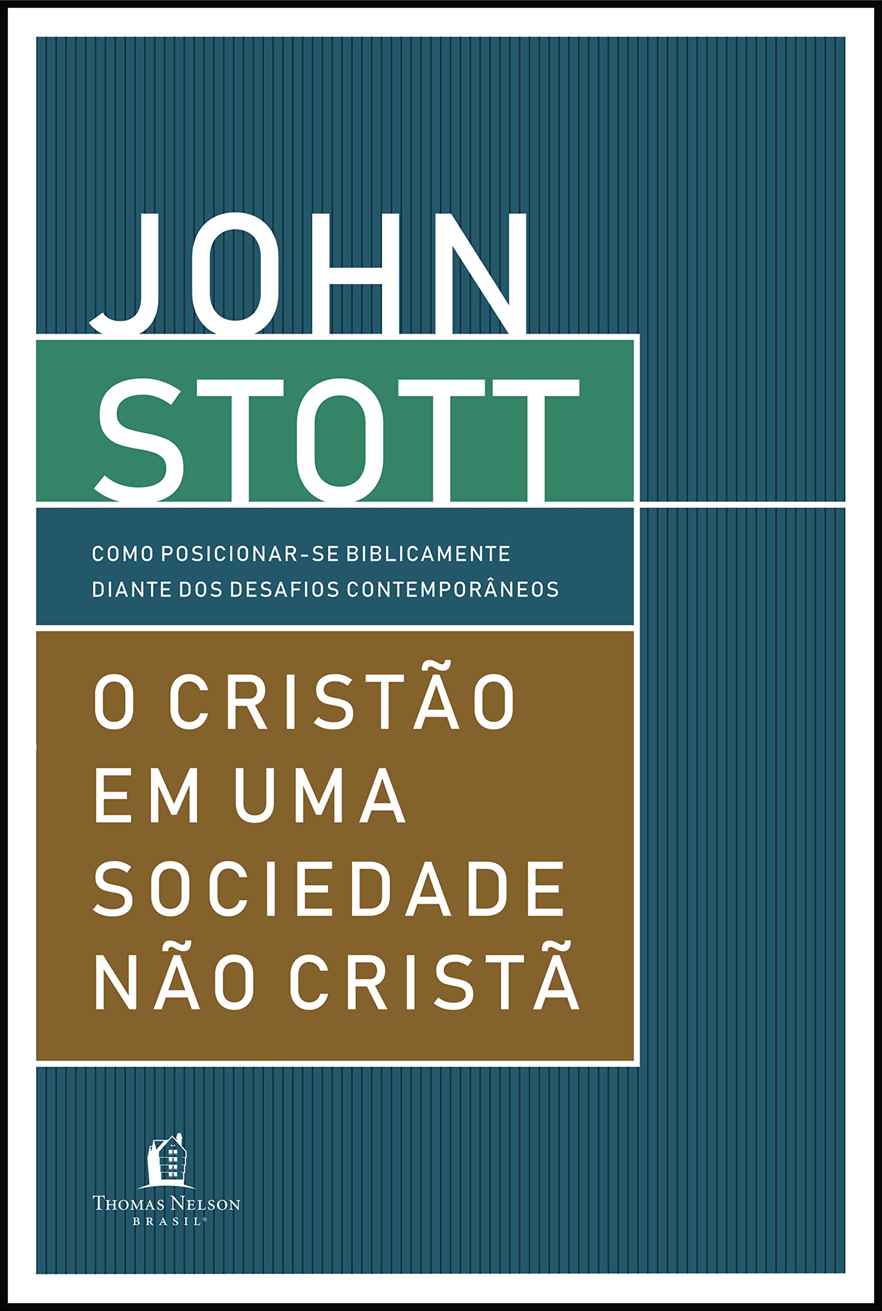 capa livro - o cristão em uma sociedade não crista